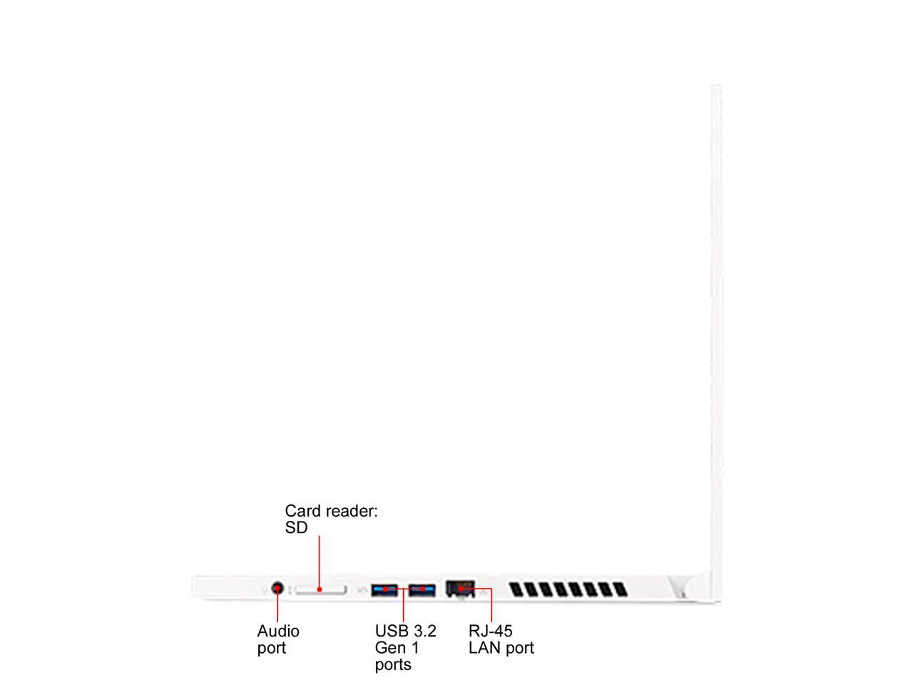 Acer Laptop ConceptD 3 CN315-72G-70NP Intel Core i7 10th Gen 10750H (2.60 GHz) 16 GB Memory 1 TB PCIe SSD NVIDIA GeForce GTX 1650 Max-Q 15.6" Windows 10 Pro 64-bit