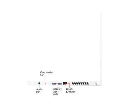 Acer Laptop ConceptD 3 CN315-72G-70NP Intel Core i7 10th Gen 10750H (2.60 GHz) 16 GB Memory 1 TB PCIe SSD NVIDIA GeForce GTX 1650 Max-Q 15.6" Windows 10 Pro 64-bit