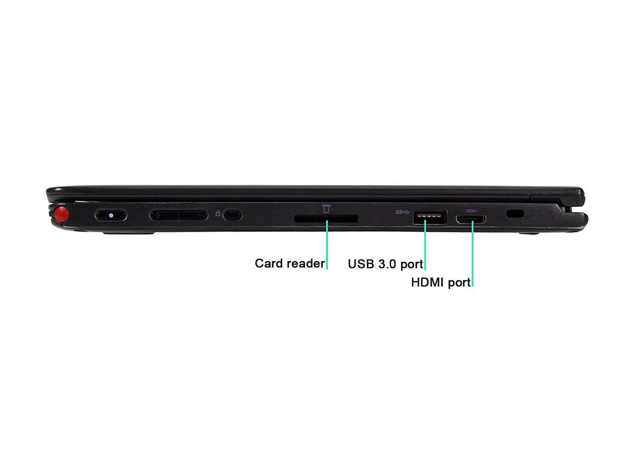 Lenovo Yoga Intel Core i5 4th Gen 4300U (1.90 GHz) 8 GB Memory 512 GB SSD Intel HD Graphics 4400 12.5" Touchscreen 1280 x 720 Convertible Grade A 2-in-1 Laptop Windows 10 Pro 64-bit