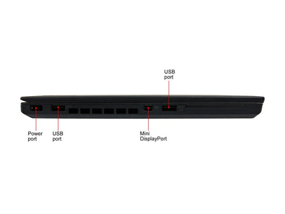 Lenovo Grade B Laptop T460 Intel Core i5 6th Gen 6300U (2.40 GHz) 8 GB Memory 250 GB SSD Intel HD Graphics 520 14.0" Windows 10 Pro 64-bit