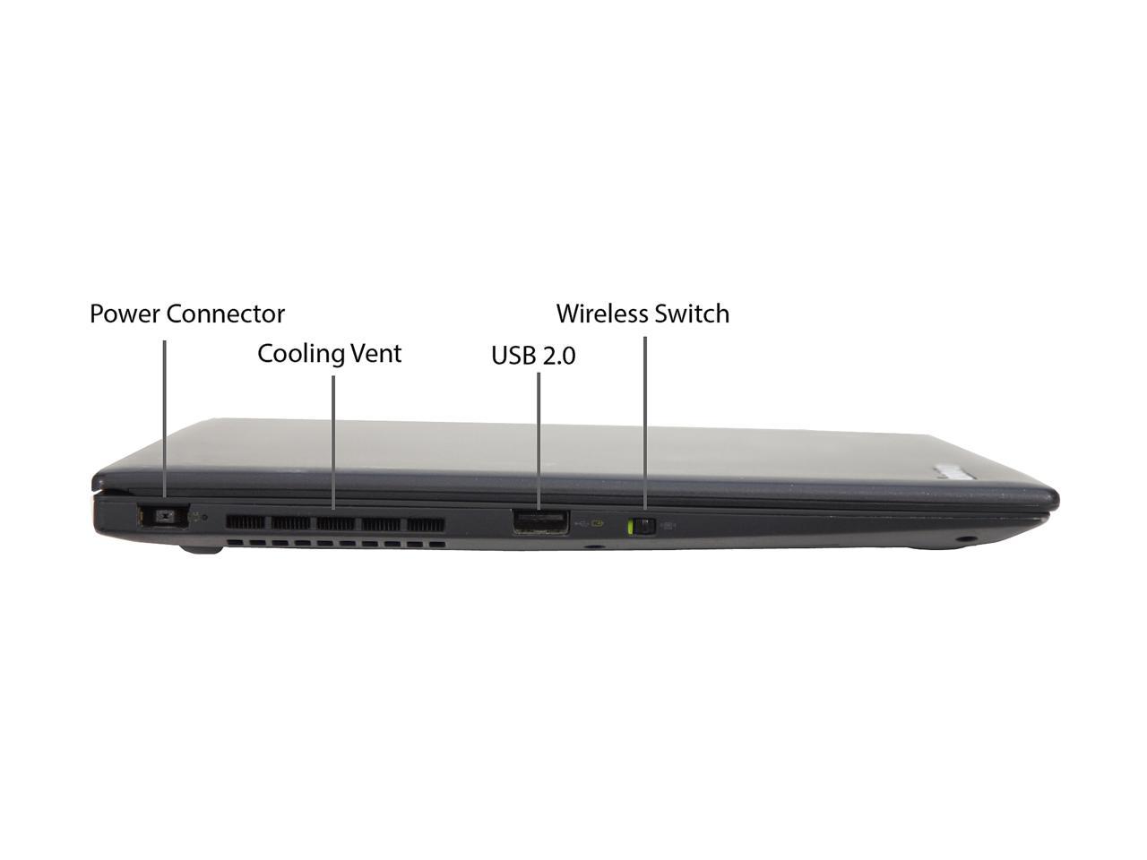 Lenovo Grade B Laptop X1 Carbon Intel Core i5 5th Gen 5300U (2.30 GHz) 8 GB Memory 256 GB SSD Intel HD Graphics 5500 14.0" Windows 10 Pro 64-bit