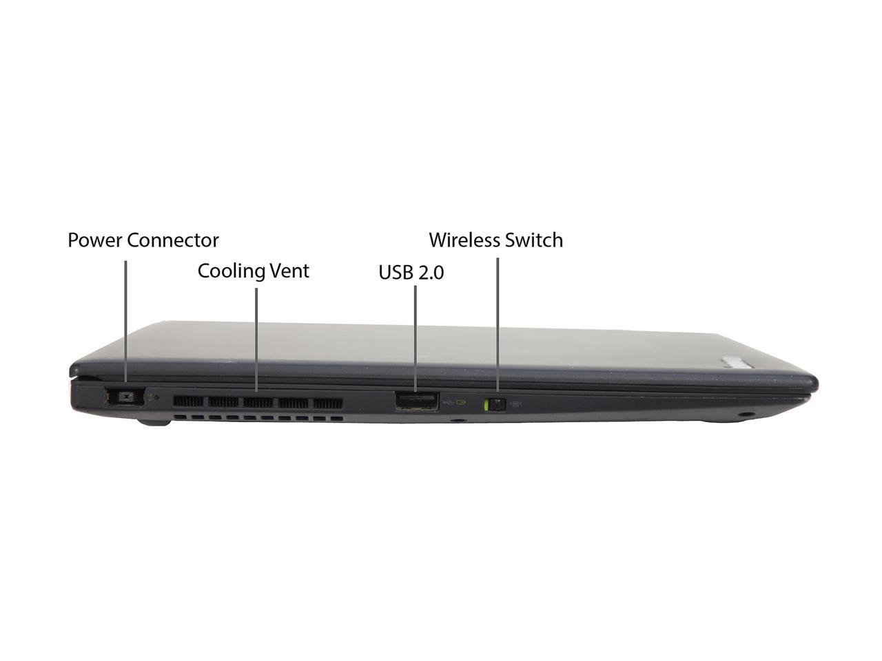 Lenovo Grade A Laptop X1 Carbon Intel Core i5 6th Gen 6300U (2.40 GHz) 8 GB Memory 256 GB SSD Intel HD Graphics 520 14.0" Windows 10 Pro 64-bit
