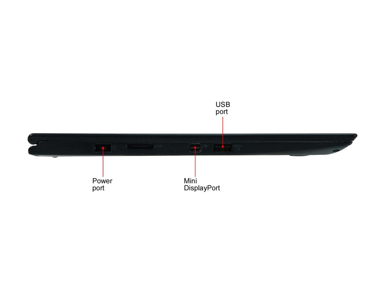 Lenovo X1 Yoga Intel Core i5 6th Gen 6300U (2.40 GHz) 8 GB Memory 256 GB SSD Intel HD Graphics 520 14" Touchscreen 1920 x 1080 Convertible Grade B 2-in-1 Laptop Windows 10 Pro 64-bit