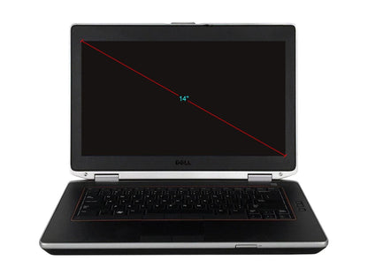 Refurbished Dell Grade A Latitude E6420 14" Laptop, Intel Core I7-2720QM 2.2 GHz, 8GB Memory, 1T, DVD, WIFI, Windows 10 Home 64-bit (Multi-language), 1 Year Warranty