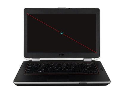 Refurbished Dell Grade A Latitude E6420 14" Laptop, Intel Core I7-2720QM 2.2 GHz, 8GB Memory, 1T SSD, DVD, WIFI, Windows 10 Home 64-bit (Multi-language), 1 Year Warranty