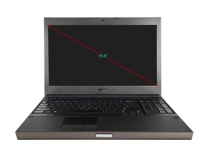 Refurbished Dell Grade A Precision M4800 15.6" Laptop, Intel Core I7-4800MQ 2.7 GHz, 8GB Memory, 1T SSD, DVD, 2G GDDR5 DG, WIFI, Windows 10 Home 64-bit (Multi-language), 1 Year Warranty