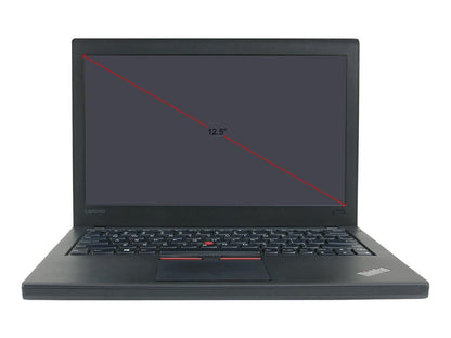 Lenovo Grade B Laptop X260 Intel Core i5 6300U (2.40 GHz) 8 GB Memory 256 GB SSD 12.5" Windows 10