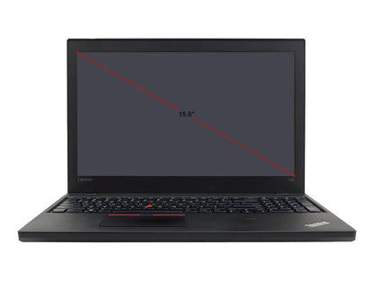 Lenovo Grade B Laptop T560 Intel Core i5 6300U (2.40 GHz) 8 GB Memory 240 GB SSD 15.6 Windows 10