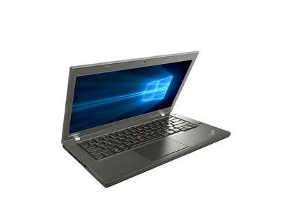 Refurbished Lenovo Grade A ThinkPad T440 Laptop, Intel Core I5 4300U 1.9GHz, 4G DDR3L, 120G SSD, WiFi, 14INCH , W10H 64-bit Multi-Language, 1 Year Warranty