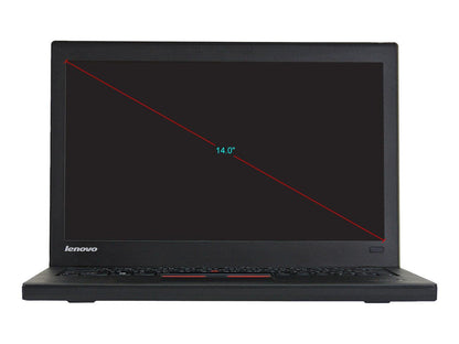 Lenovo Laptop X250 Core i7 5600U (2.60 GHz) 8 GB Memory 240 SSD 14.0" Windows 10