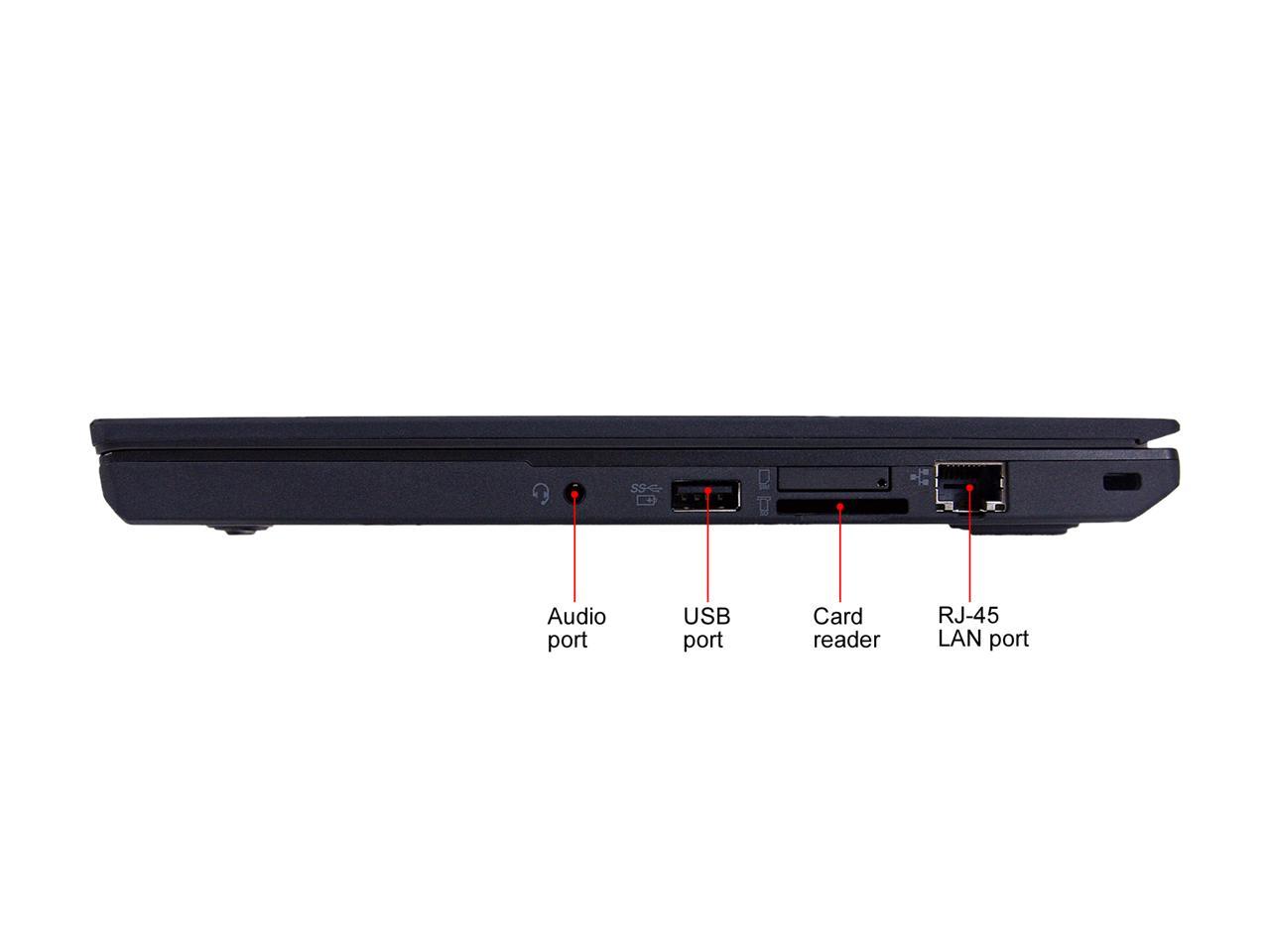Lenovo Laptop X250 Core i7 5600U (2.60 GHz) 8 GB Memory 240 SSD 14.0" Windows 10