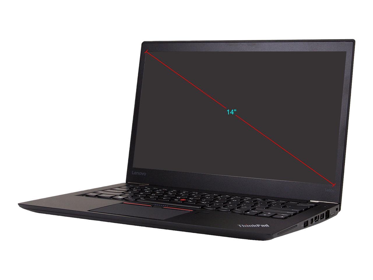 Lenovo Grade A Laptop T460S Intel i5-6200U (2.3GHz) 12 GB Memory 1000 SSD 14 Windows 10 Pro