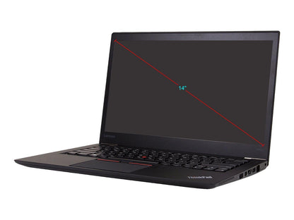 Lenovo Grade A Laptop T460S Intel i5-6200U (2.3GHz) 12 GB Memory 1000 SSD 14 Windows 10 Pro