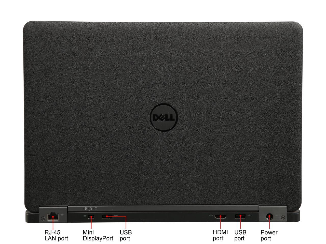 DELL Grade A Laptop Latitude E7450 Intel Core i5 5th Gen 5300U (2.30 GHz) 8 GB Memory 240 GB SSD 14.0" Windows 10 Pro 64-bit 1 Year Warranty