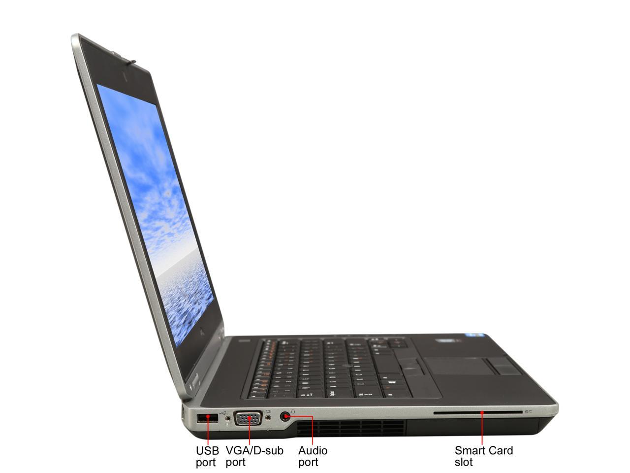 DELL Grade B Laptop E6430 Intel Core i5 3rd Gen 3320M (2.60 GHz) 4 GB Memory 128 GB SSD 14.0" Windows 10 Home 64-bit