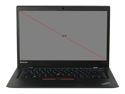 Lenovo Laptop X1 Carbon Intel Core i5 5300U (2.30 GHz) 8 GB Memory 240 SSD 14.0" Windows 10