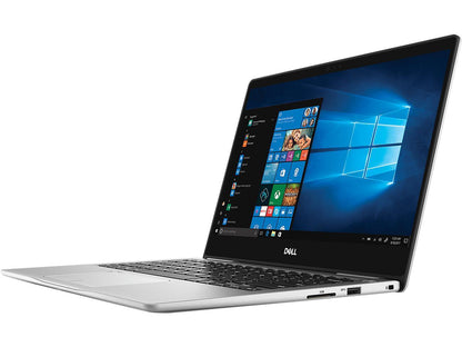DELL Laptop Inspiron 7370 i7370-7749SLV Intel Core i7 8th Gen 8550U (1.80 GHz) 16 GB Memory 512 GB SSD Intel UHD Graphics 620 13.3" Touchscreen Windows 10 Home 64-Bit