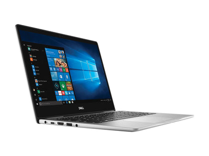 DELL Laptop Inspiron 7370 i7370-7749SLV Intel Core i7 8th Gen 8550U (1.80 GHz) 16 GB Memory 512 GB SSD Intel UHD Graphics 620 13.3" Touchscreen Windows 10 Home 64-Bit