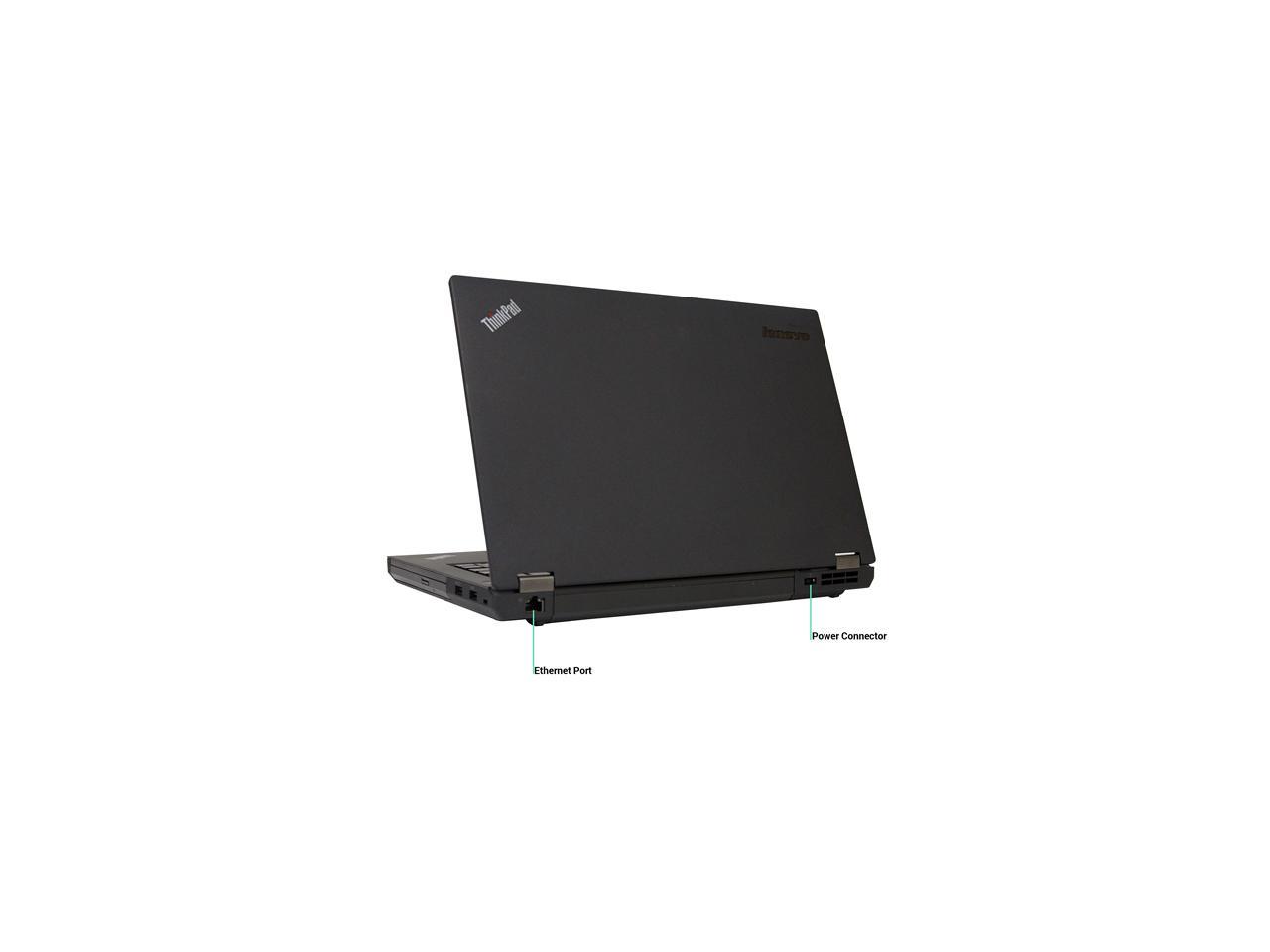 Lenovo Grade A Laptop T440P Intel Core i5 4th Gen 4200M (2.50 GHz) 8 GB Memory 500 GB SSD 14.0" Windows 10 Pro 64-Bit