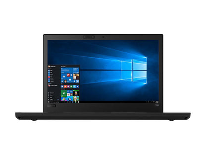 Lenovo ThinkPad T480 20L5000UUS 14" LCD Notebook - Intel Core i7 (8th Gen) i7-8550U Quad-core (4 Core) 1.80 GHz - 8 GB DDR4 SDRAM - 256 GB SSD - Windows 10 Pro 64-bit - 1920 x 1080 - In-plane Switching (IPS) Technology - Black