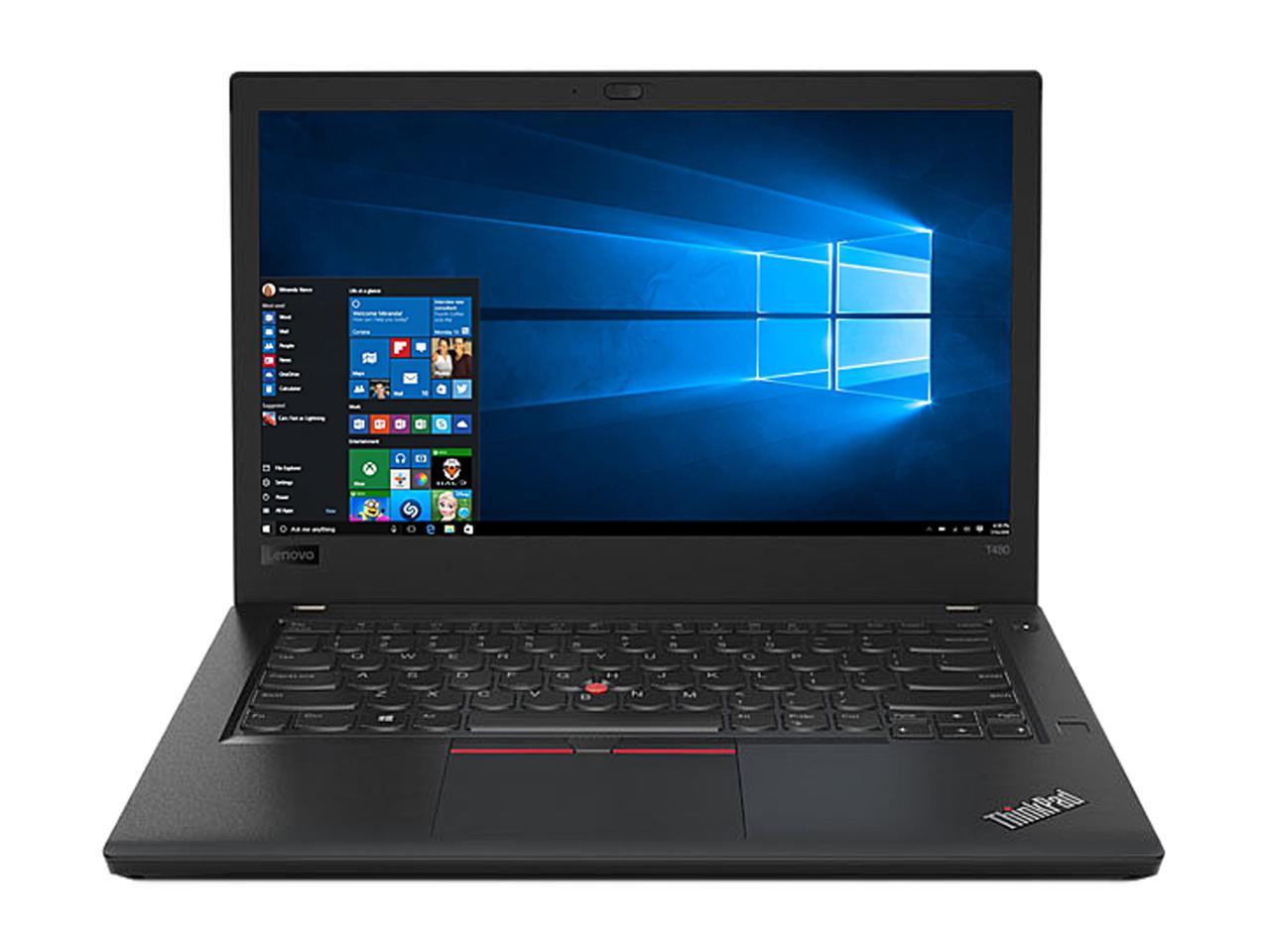 Lenovo ThinkPad T480 20L5000UUS 14" LCD Notebook - Intel Core i7 (8th Gen) i7-8550U Quad-core (4 Core) 1.80 GHz - 8 GB DDR4 SDRAM - 256 GB SSD - Windows 10 Pro 64-bit - 1920 x 1080 - In-plane Switching (IPS) Technology - Black