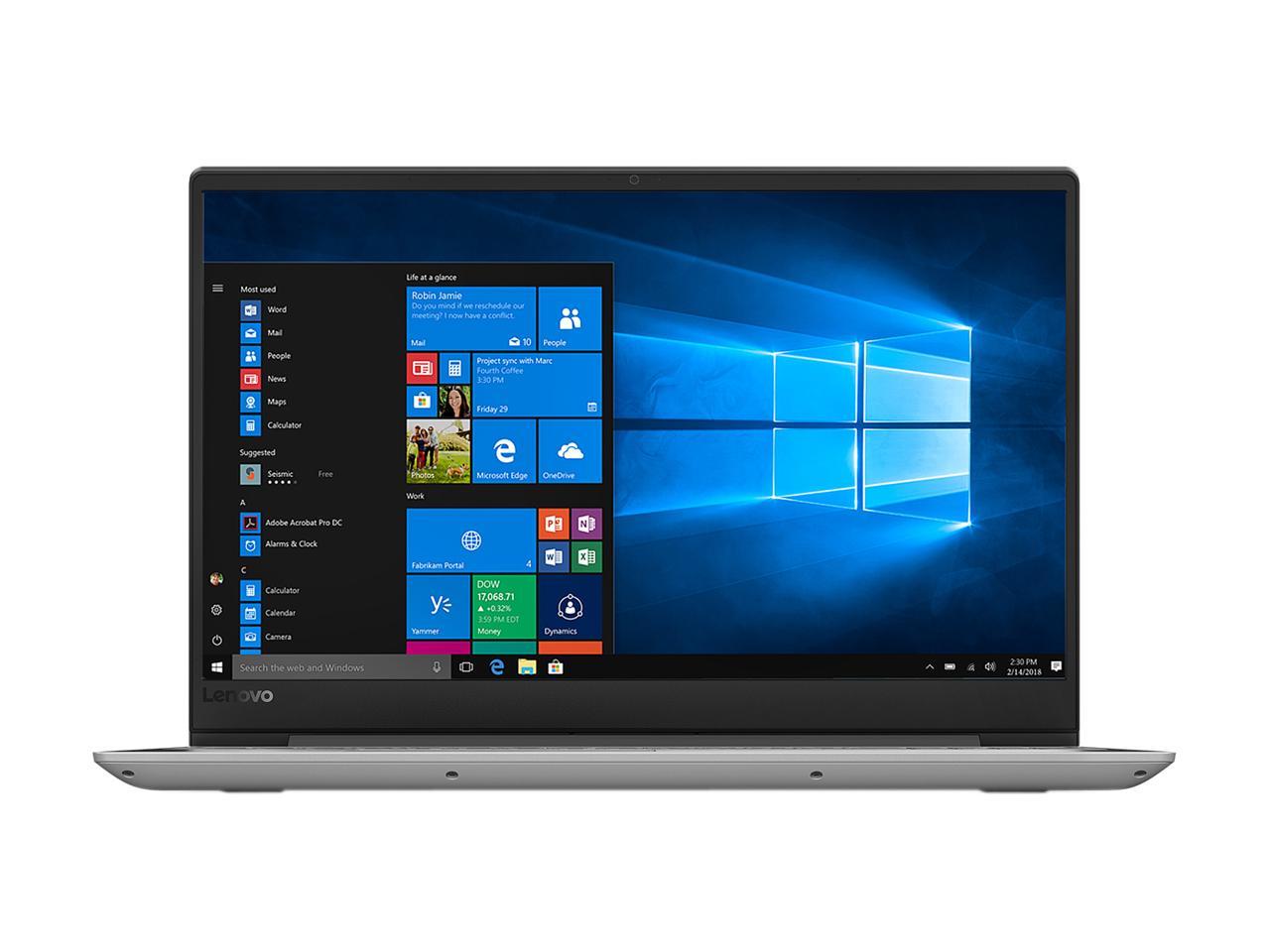 Lenovo Laptop IdeaPad 330s 81F5000EUS Intel Core i5 8th Gen 8250U (1.60 GHz) 8 GB Memory 256 GB SSD Intel UHD Graphics 620 15.6" Windows 10 Home 64-bit
