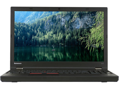 Lenovo Grade A Laptop W541 Intel Core i7 4th Gen 4810MQ (2.80 GHz) 16 GB Memory 500 GB SSD 15.6" Windows 10 Pro 64-Bit