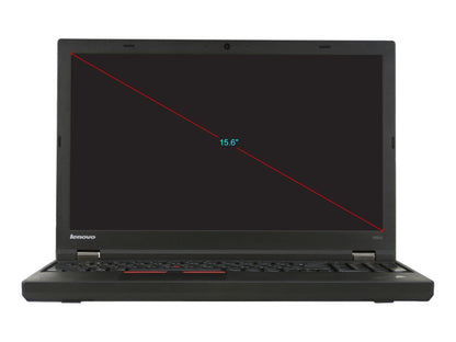 Lenovo Grade B Laptop W541 Intel Core i7 4th Gen 4810MQ (2.80 GHz) 8 GB Memory 240 GB SSD 15.6" Windows 10 Pro 64-Bit