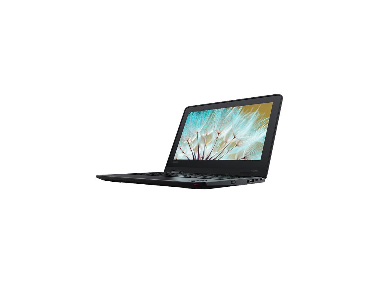 Lenovo ThinkPad 11e 5th Gen Yoga 20LMS00000 Intel Celeron N4100 (1.10 GHz) 4 GB Memory 128 GB PCIe SSD Intel UHD Graphics 600 11.6" Touchscreen 1366 x 768 Convertible 2-in-1 Laptop Windows 10 Pro National Academic Standard