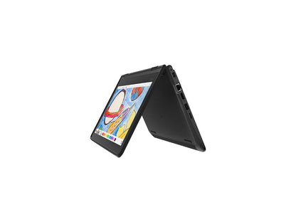 Lenovo ThinkPad 11e 5th Gen Yoga 20LMS00000 Intel Celeron N4100 (1.10 GHz) 4 GB Memory 128 GB PCIe SSD Intel UHD Graphics 600 11.6" Touchscreen 1366 x 768 Convertible 2-in-1 Laptop Windows 10 Pro National Academic Standard