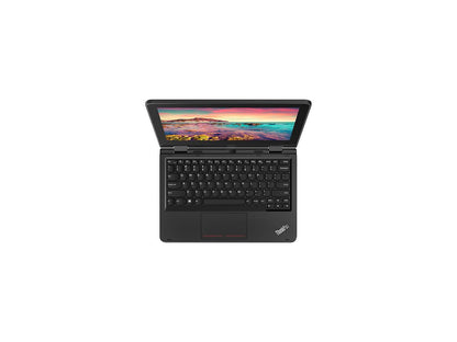Lenovo ThinkPad 11e 5th Gen Yoga 20LMS00000 Intel Celeron N4100 (1.10 GHz) 4 GB Memory 128 GB PCIe SSD Intel UHD Graphics 600 11.6" Touchscreen 1366 x 768 Convertible 2-in-1 Laptop Windows 10 Pro National Academic Standard