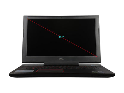 DELL i7577-7289BLK 15.6" 4K/UHD GTX 1060 6 GB VRAM i7-7700HQ 16 GB Memory 1 TB HDD + 512 GB SSD Windows 10 Home Gaming Laptop
