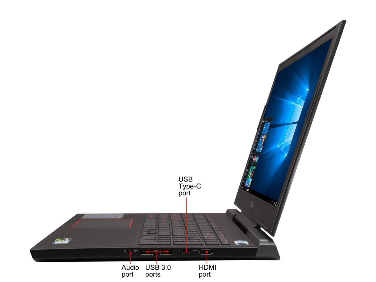 DELL i7577-7289BLK 15.6" 4K/UHD GTX 1060 6 GB VRAM i7-7700HQ 16 GB Memory 1 TB HDD + 512 GB SSD Windows 10 Home Gaming Laptop