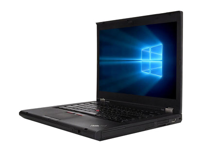 Refurbished Lenovo ThinkPad T430 14.0" Intel Core i5-3210M 2.5GHz 8GB DDR3 320GB DVD Windows 10 Professional 64 Bits 1 Year Warranty