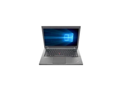 Lenovo Laptop ThinkPad T440 Intel Core i5 4th Gen 4300U (1.90 GHz) 8 GB Memory 500 GB HDD Intel HD Graphics 4400 14.0" Windows 10 Pro 64-bit