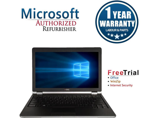 Refurbished Dell Latitude E6230 12.5" Intel Core i7-3520M 2.6GHz 8GB DDR3 120GB SSD Windows 10 Professional 64 Bits 1 Year Warranty