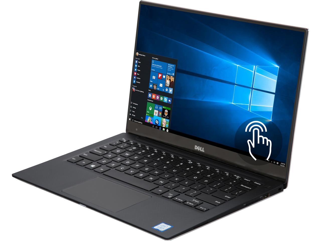 DELL Notebook XPS 13 (9360) XPS9360-3591SLV Intel Core i5 7th Gen 7200U (2.50 GHz) 8 GB Memory 256 GB SSD Intel HD Graphics 620 13.3" Touchscreen Windows 10 Home 64bit English