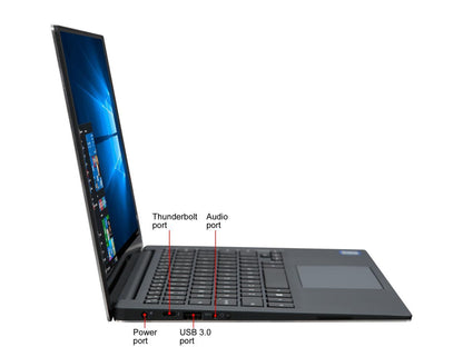 DELL Notebook XPS 13 (9360) XPS9360-3591SLV Intel Core i5 7th Gen 7200U (2.50 GHz) 8 GB Memory 256 GB SSD Intel HD Graphics 620 13.3" Touchscreen Windows 10 Home 64bit English