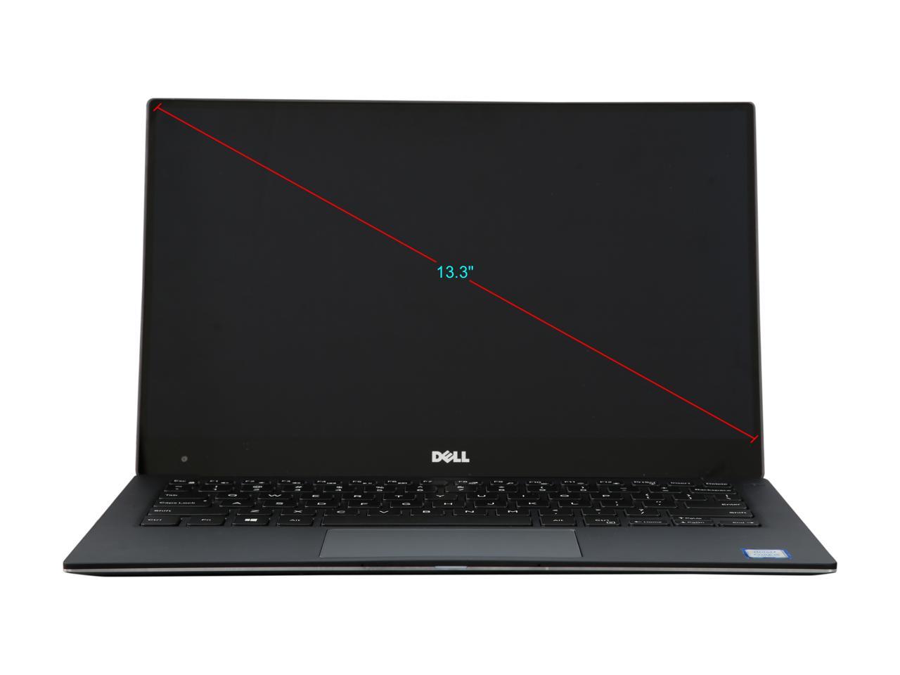 DELL Notebook XPS 13 (9360) XPS9360-3591SLV Intel Core i5 7th Gen 7200U (2.50 GHz) 8 GB Memory 256 GB SSD Intel HD Graphics 620 13.3" Touchscreen Windows 10 Home 64bit English