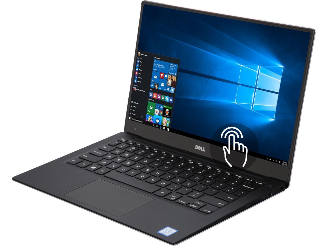 DELL Laptop XPS 13 (9360) XPS9360-1718SLV Intel Core i5 7th Gen 7200U (2.50 GHz) 8 GB Memory 128 GB SSD Intel HD Graphics 620 13.3" Touchscreen Windows 10 Home 64-Bit