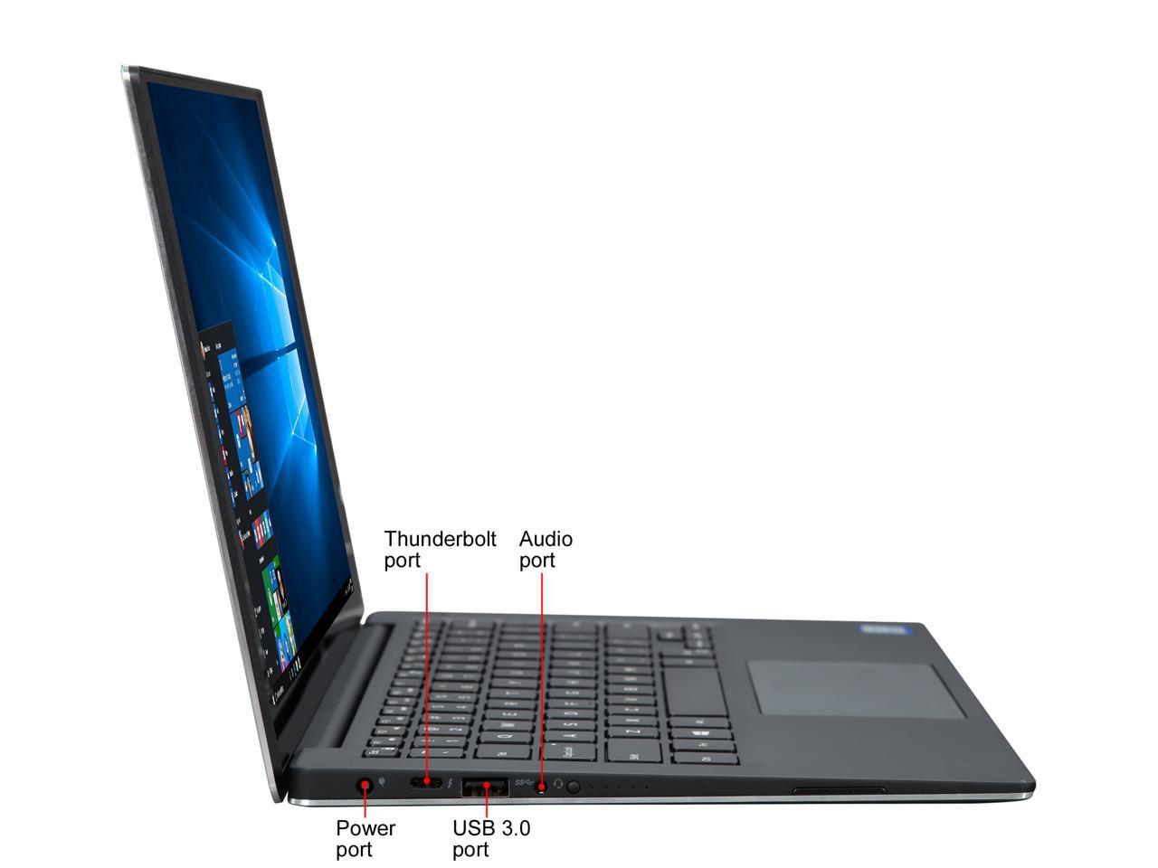 DELL Laptop XPS 13 (9360) XPS9360-1718SLV Intel Core i5 7th Gen 7200U (2.50 GHz) 8 GB Memory 128 GB SSD Intel HD Graphics 620 13.3" Touchscreen Windows 10 Home 64-Bit