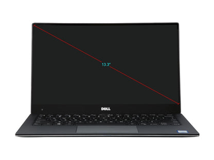 DELL Laptop XPS 13 (9360) XPS9360-1718SLV Intel Core i5 7th Gen 7200U (2.50 GHz) 8 GB Memory 128 GB SSD Intel HD Graphics 620 13.3" Touchscreen Windows 10 Home 64-Bit