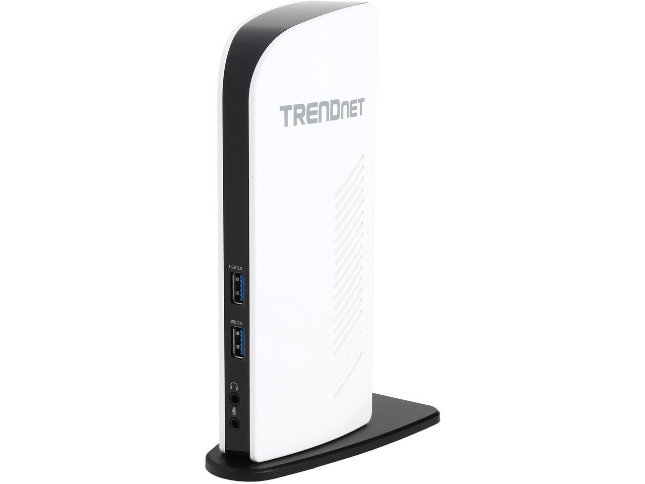 TRENDnet Black TU3-DS2 Notebook Docking Station