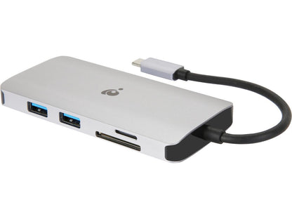 IOGEAR GUD3C06 USB-C Travel Dock with Power Delivery 3.0