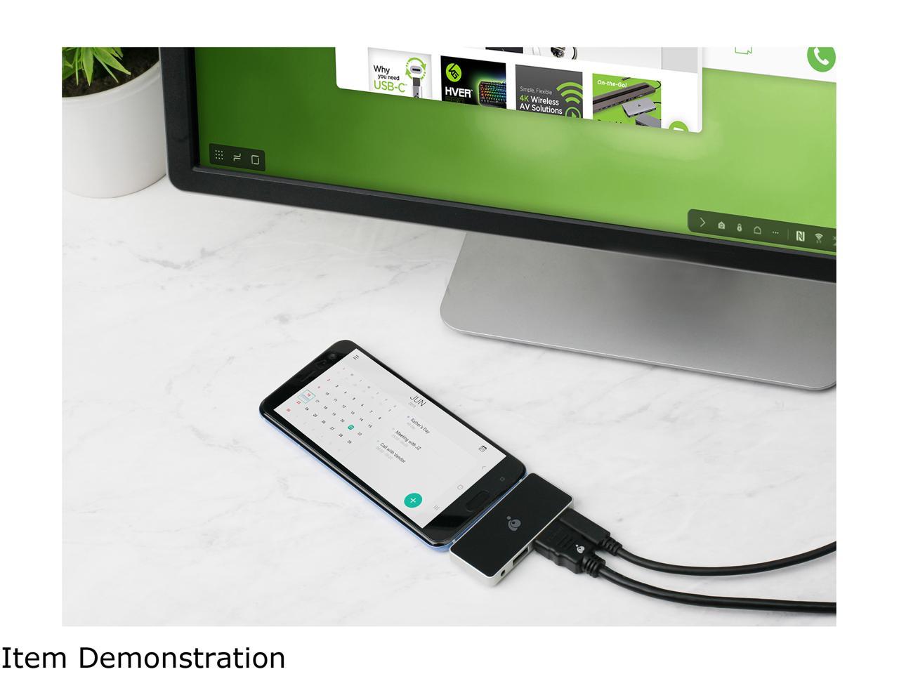 IOGEAR GUD3C460 Travel Pro USB-C Mini Dock