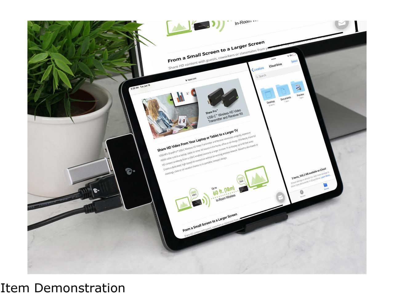 IOGEAR GUD3C460 Travel Pro USB-C Mini Dock