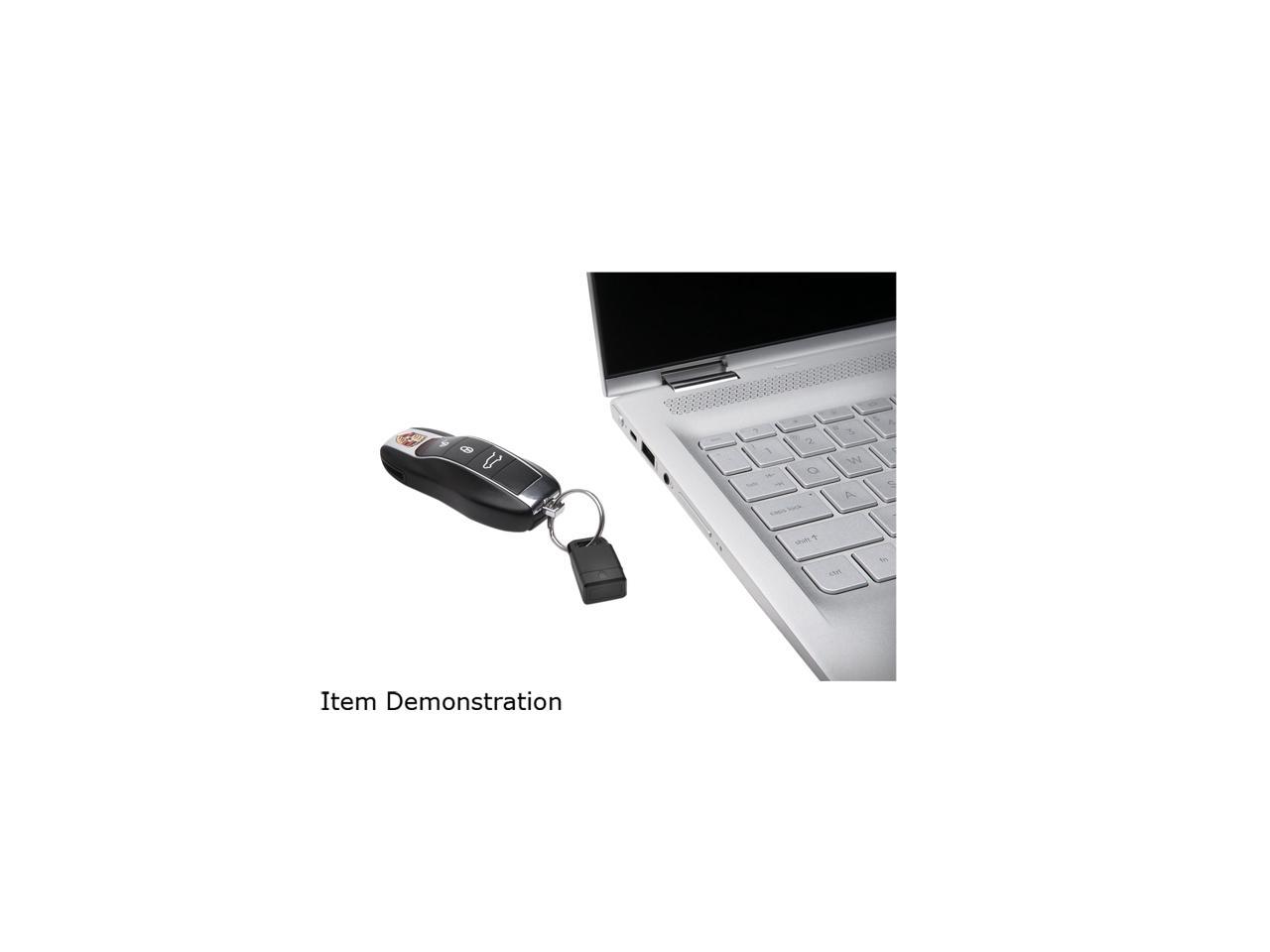 Kensington VeriMark Fingerprint Key USB Dongle, Reader FIDO U2F for Universal 2nd Factor Authentication & Windows Hello (K67977WW)