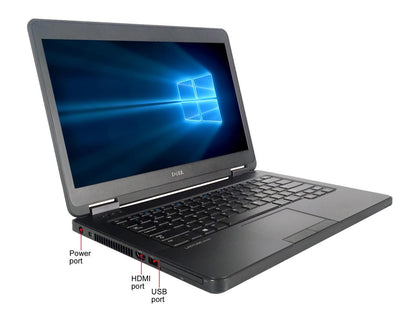 Refurbished Dell Latitude E5440 14.0" Intel Core i5-4200U 1.60GHz 8GB DDR3 360GB SSD DVD Windows 10 Professional 64 Bits 1 Year Warranty