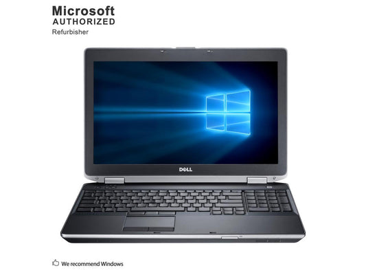 Dell Latitude E6530 15.6" HD(1366X768), Intel Core i5-3210M 2.50GHz up to 3.10GHz, 8GB DDR3, 320GB HDD, DVD-ROM, Windows 10 Profesional 64 Bit(English/Spanish), 1 Year Warranty