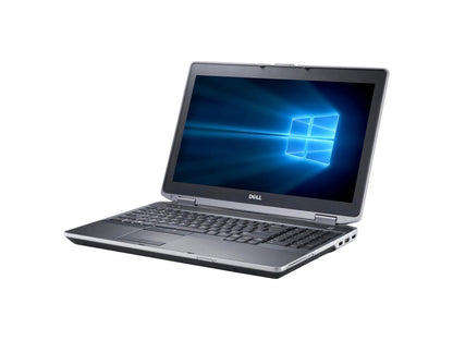 Dell Latitude E6530 15.6" HD(1366X768), Intel Core i7-3520M 2.90GHz up to 3.60GHz, 8GB DDR3, 240GB SSD, DVD-ROM, Windows 10 Profesional 64 Bit(English/Spanish), 1 Year Warranty